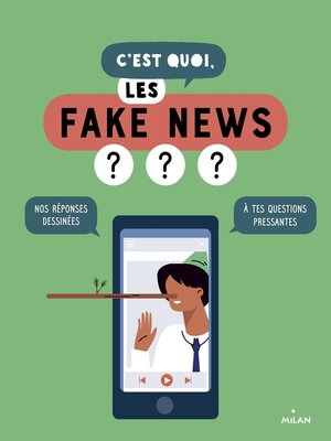 cover image of C'est quoi, les fake news ?